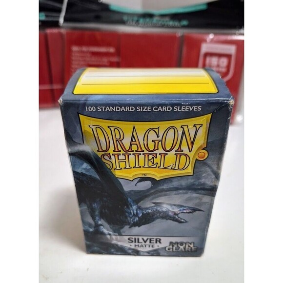 MASSIVE TITANSHIELD & DRAGON SHELD CARD PROTECTOR SLEEVE 500 PLUS NIP LOT - Picture 2 of 9